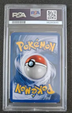 Graded PSA 7 2000 Pokemon German Fossil - Lapras 10/62 Holo W/ Swirl!! #10 - Image 3