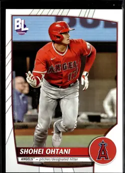 2023 Topps Big League #200 SHOHEI OHTANI Los Angeles Angels A7 - Image 1