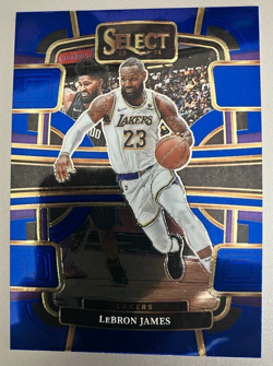 2023-24 Panini Select Concourse Base #66 LeBron James Los Angeles Lakers - Image 1