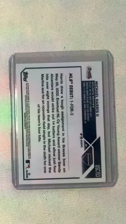 2023 Topps Chrome - Michael Harris II #79 Prism Refractor (RC) - Image 2