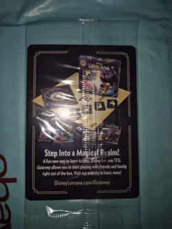 Disney Lorcana D23 Iago Out Of Reach Promo Card 8/D23 Exclusive Foil Rare Sealed - Image 4