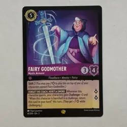 Fairy Godmother 41/204 Disney Lorcana Rise of the Floodborn Regular Legendary NM - Image 1