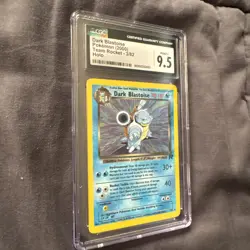 Dark Blastoise Pokemon Team Rocket 382 Holo CGC 9.5 Graded Card - Image 1