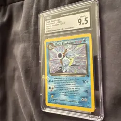 Dark Blastoise Pokemon Team Rocket 382 Holo CGC 9.5 Graded Card - Image 2