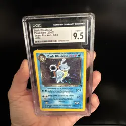 Dark Blastoise Pokemon Team Rocket 382 Holo CGC 9.5 Graded Card - Image 3
