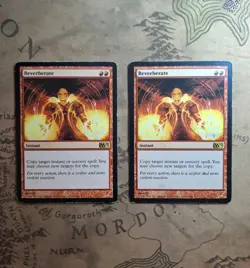2X Reverberate Core Set 2011 (M11) Regular MTG Magic MP English Free Shipping - Image 1