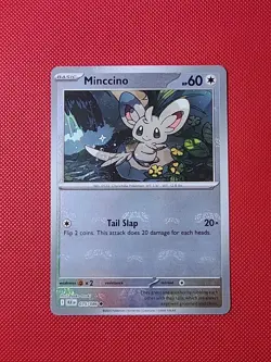 Minccino 075/086 Pokemon SV Black Bolt Master Ball - Image 2