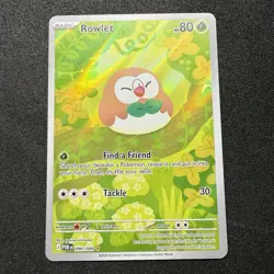 Rowlet 090/088 Me03: Perfect Order Holo Illustration Rare Pokemon TCG - Image 1