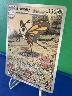 Pokemon TCG Beautifly 219/217 Ascended Heroes Illustration Rare - Near Mint - Image 3