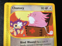 Pokemon Non-Holo Chansey 72/165 - Expedition EX EX/NM - Image 3