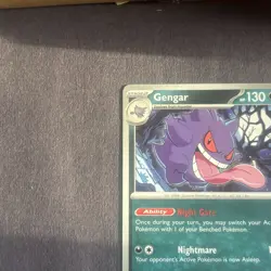 Pokemon TCG Paldean Fates Gengar 057/091 Uncommon NM - Image 3