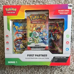 Pokemon TCG First Partner Illustration Collection Series 1 Box Charmander Bulba… - Image 1