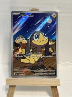 Pokemon Helioptile 143/132 Illustration Rare ME01 Mega Evolution NM - Image 1