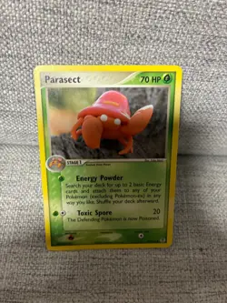 Pokemon TCG Parasect 43/112 Fire Red Leaf Green (Yuka Morii) (MP) - Image 1