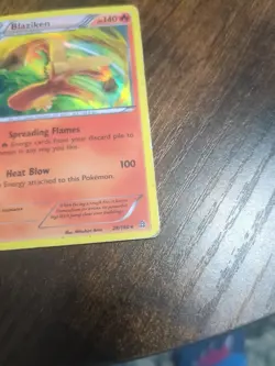 Pokemon TCG Blaziken Holo 28/160 HP XY Primal Clash - Image 4