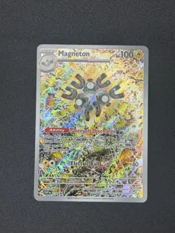 Pokemon TCG Magneton 159 SVP Black Star Promo - Image 1