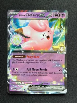 Pokemon TCG, Lillie's Clefairy Ex 056/159 - Journey Together - Image 1