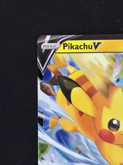 Pokemon TCG Pikachu V SWSH285 Holo Black Star Promo Sword Shield NM - Image 2