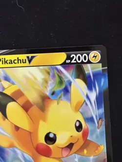 Pokemon TCG Pikachu V SWSH285 Holo Black Star Promo Sword Shield NM - Image 3