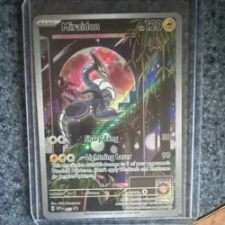 Pokemon TCG Scarlet & Violet Miraidon 013 Promo Full Art Holo Basic 120 HP 2023 - Image 1