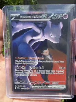 Pokemon TCG Team Rockets Mewtwo EX ASC 281/217 Ascended Heroes SIR NM Pack Fresh - Image 1
