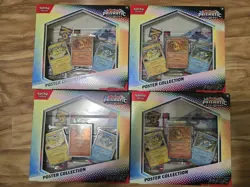 Pokemon Prismatic Evolutions Poster Collection - Lot of X4 New/Sealed - Image 1