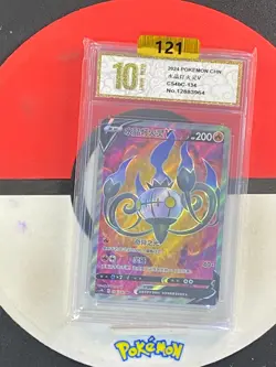 Pokemon TCG S-Chinese Sword&Shield Chandelure V SR CS4bC 134 Grade10 - Image 1