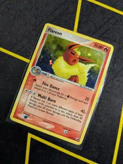 Flareon 5/115 Holo Rare Damaged 2005 Pokemon EX Unseen Forces - Image 3