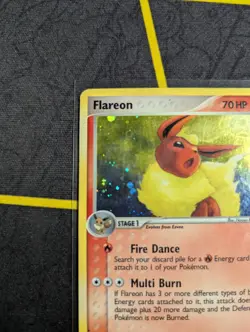 Flareon 5/115 Holo Rare Damaged 2005 Pokemon EX Unseen Forces - Image 4