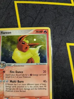 Flareon 5/115 Holo Rare Damaged 2005 Pokemon EX Unseen Forces - Image 5