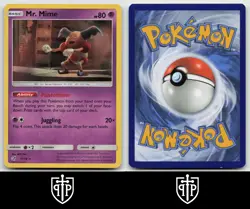 Pokemon - Mr. Mime 11/18 Detective Pikachu - Holo Rare - NM - Image 3