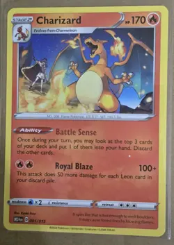 Pokemon TCG Charizard McDonalds 2024 1/15 NEAR MINT/MINT - Image 1