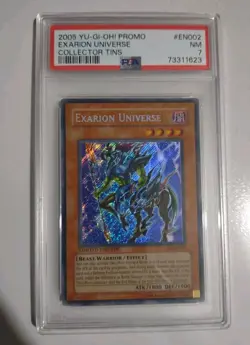 Yu-Gi-Oh Card TCG PROMO Exarion Universe 2005 Collectors Tins CT2-EN002 PSA NM 7 - Image 1