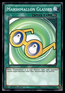 MARSHMALLON GLASSES YGLD-ENC35 COMMON YUGI'S LEGENDARY DECKS YU-GI-OH - Image 1