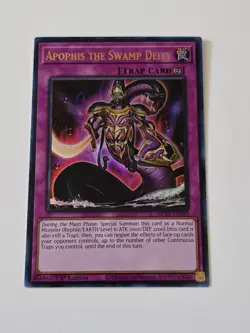 Yugioh! Apophis the Swamp Deity - MP25-EN292 - Ultra Rare - 1st Edition NM - Image 1