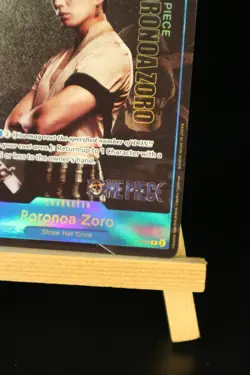 Roronoa Zoro P-056 PROMO Live Action English One Piece Card TCG Netflix NM - Image 4