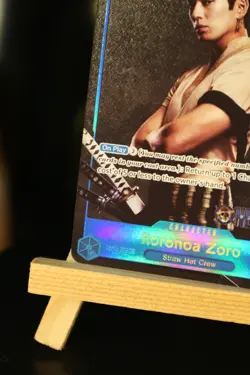 Roronoa Zoro P-056 PROMO Live Action English One Piece Card TCG Netflix NM - Image 5