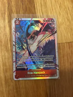 OP12-014 Boa Hancock SR NM English ONE PIECE TCG Card Game - Image 1