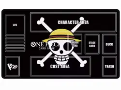 One Piece TCG Playmat monkey d luffy straw hat Duel Playmat OPCG - Image 1