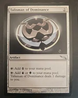 Talisman of Dominance Mirrodin Regular MTG (4 Cards) - Image 2