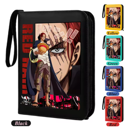 One Piece TCG Card Binder Album Trading Card GAME ALBUM BOOK SHANKS 4 GRID - Image 1
