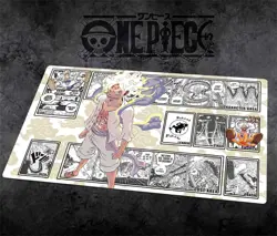 One Piece Table Playmat Luffy Gear 5 OPCG TCG CCG Play Pad Trading Card Game Mat - Image 1