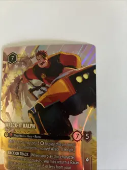 Disney Lorcana Wreck-It Ralph Big Lug Enchanted Reign of Jafar Pack Fresh - Image 3