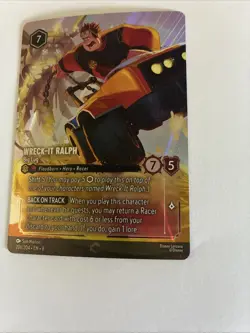 Disney Lorcana Wreck-It Ralph Big Lug Enchanted Reign of Jafar Pack Fresh - Image 4