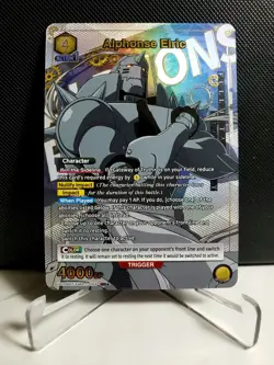 Union Arena! Fullmetal Alchemist! Alfonse Elric FMA-1-004 SR* - Alt Art NM/Mint - Image 1