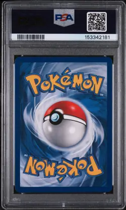 2000 Pokemon Black Star #18 Team Rocket's MEOWTH Promo Pokemon League PSA 10 - Image 2