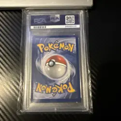 2000 Pokemon Team Rocket's Meowth Black Star Promo 18 PSA 10 - Image 2