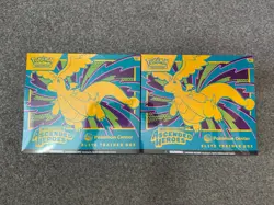 Pokemon Ascended Heroes Elite Trainer Box Pokemon Center Exclusive Sealed ETB X2 - Image 1