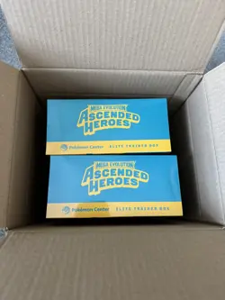 Pokemon Ascended Heroes Elite Trainer Box Pokemon Center Exclusive Sealed ETB X2 - Image 2