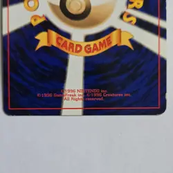 Pokemon Alakazam Expansion Pack Holo Rare Japanese Vintage1996 Card *Swirl* - Image 3